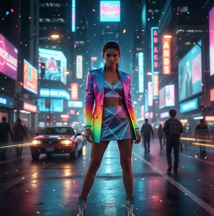 ⚡ Electronic Fashion : la tendance futuriste qui fait vibrer la mode