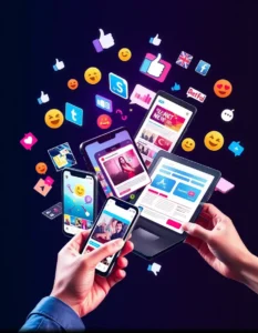 🖼️ Visuels engageants sur réseaux sociaux