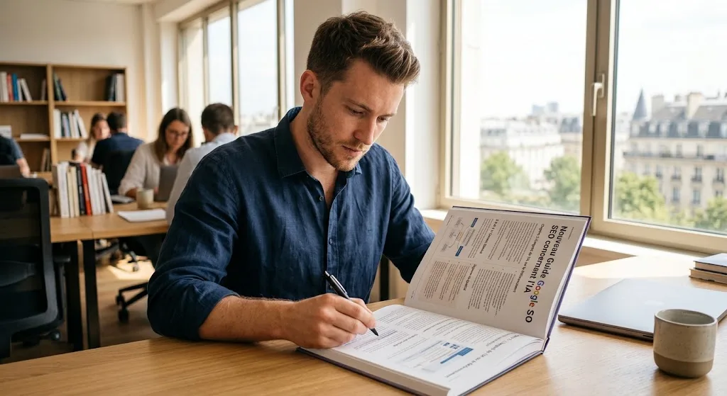 Nouveau guide Google SEO concernant l'IA